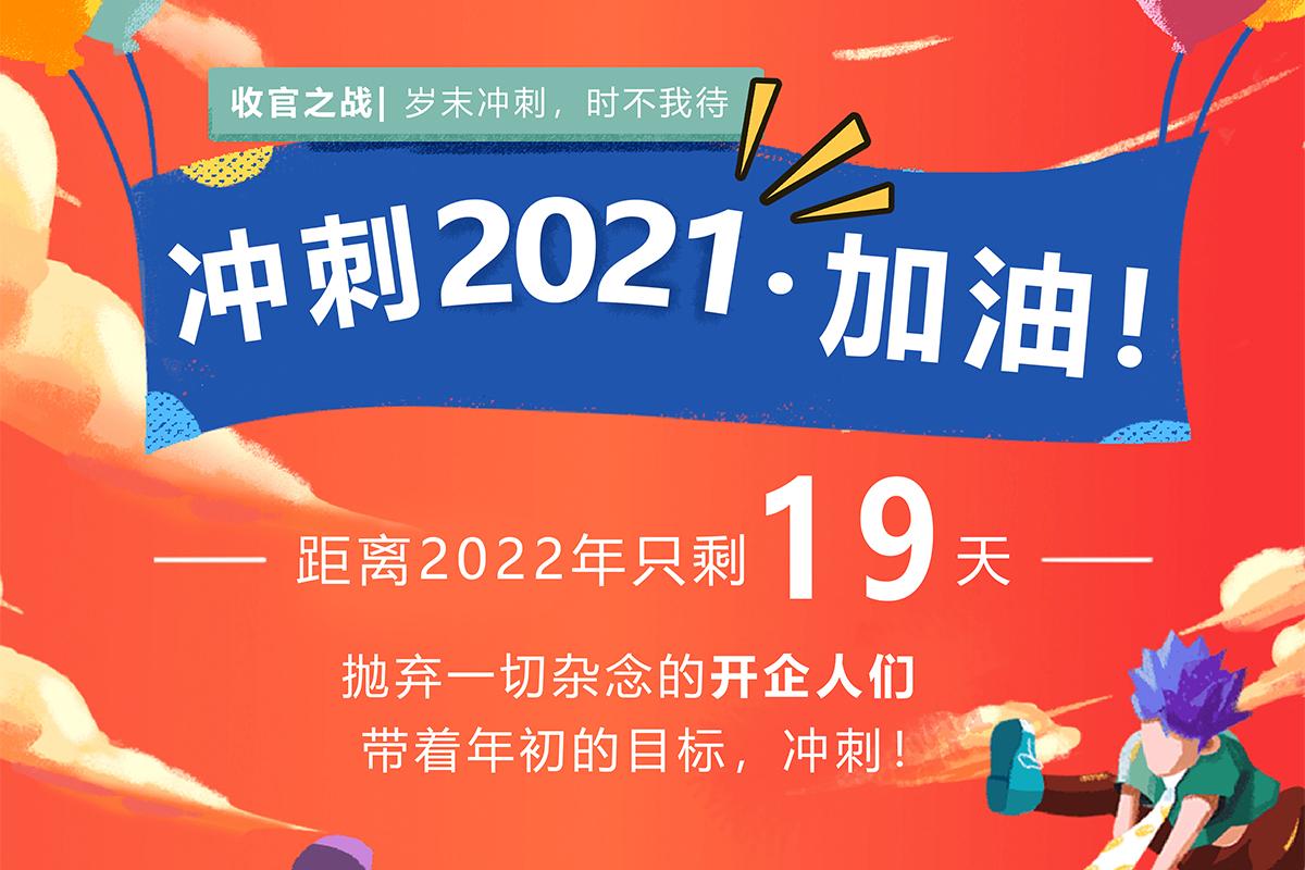 收官之戰(zhàn)|開企人，我們一起加油沖刺2021！